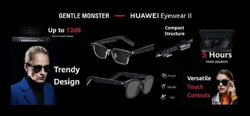 時尚與科技的完美碰撞 Huawei x Gentle Monster Eyewear II 智能眼鏡以2499元起驚艷發布
